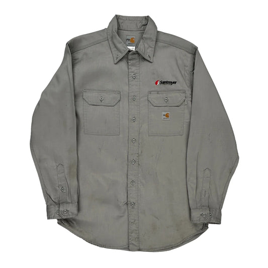 Carhartt Shirt - Large Grey Cotton