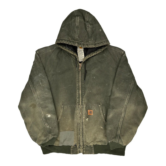 Carhartt J130 Mos Jacket - XL Green Cotton