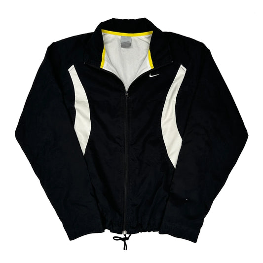 Nike Track Jacket - XL Black Nylon