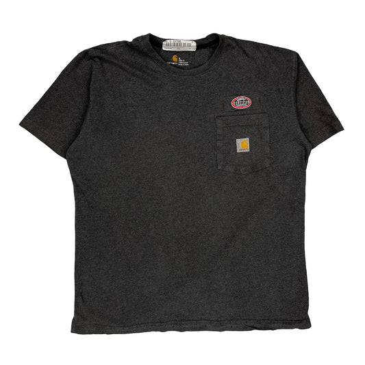 Carhartt T-Shirt - Large Gray Cotton