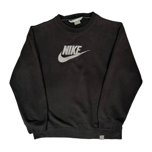 Nike Sweatshirt - Large Black Cotton