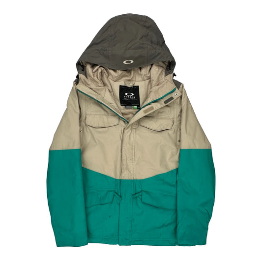 Oakley Ski Jacket - Small Beige Polyester
