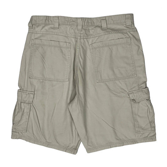 Wrangler Cargo Shorts - 36W 9L Beige Cotton