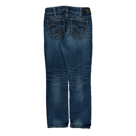 Silver Jeans - 30W UK 10 Blue Denim