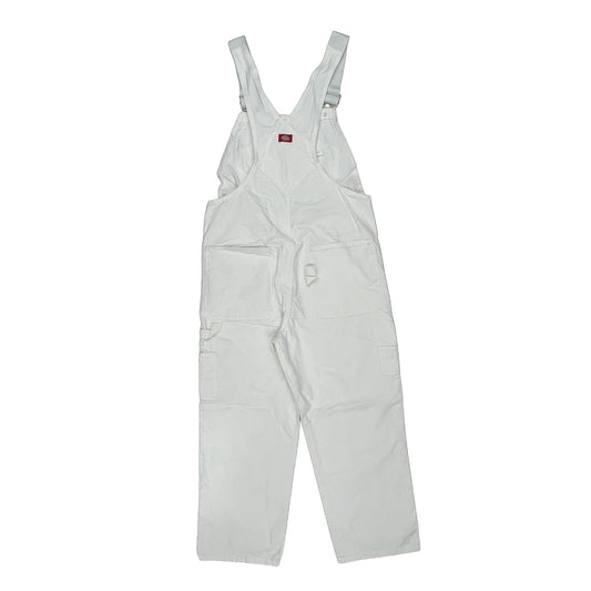 Dickies Dungarees - 36W 30L White Cotton