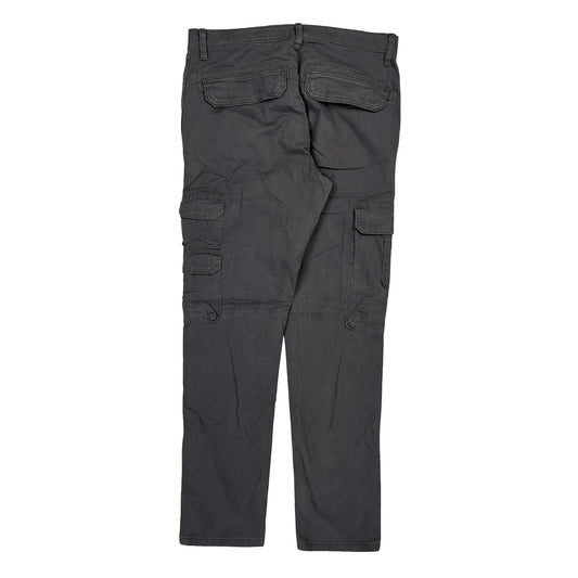 Wrangler Cargo Trousers - 32W 31L Grey Cotton