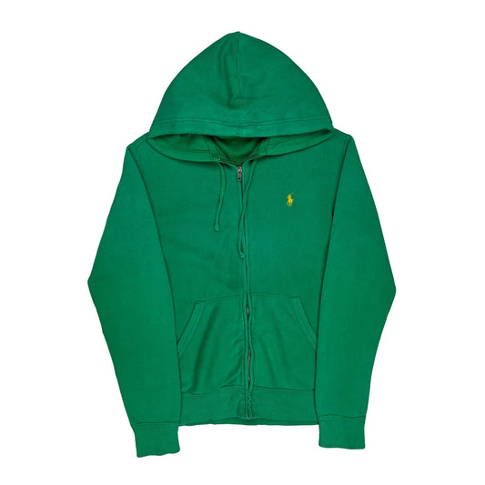 Polo By Ralph Lauren Hoodie - Small Green Cotton