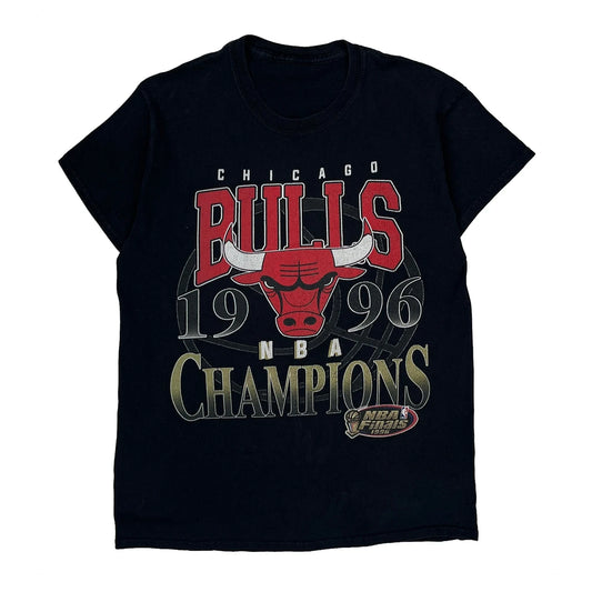 Chicago Bulls Made In USA Nba T-Shirt - Small Black Cotton
