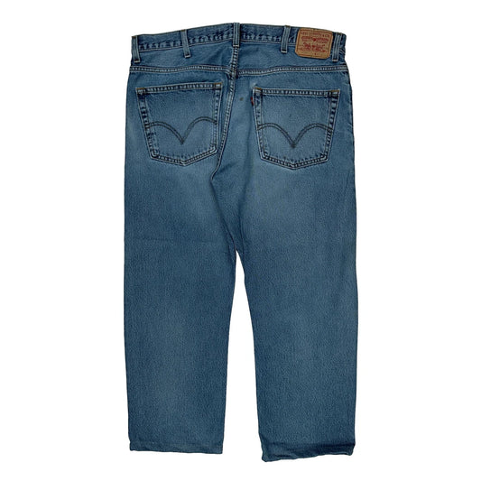 Levis 505 Jeans - 37W 27L Blue Cotton