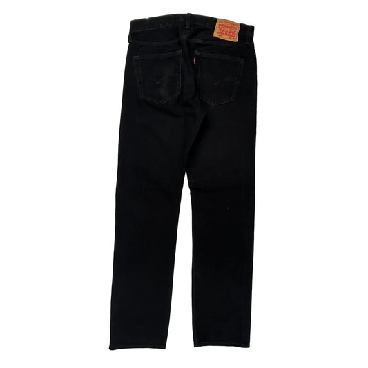 501 Levis Jeans - 32W 30L Black Cotton
