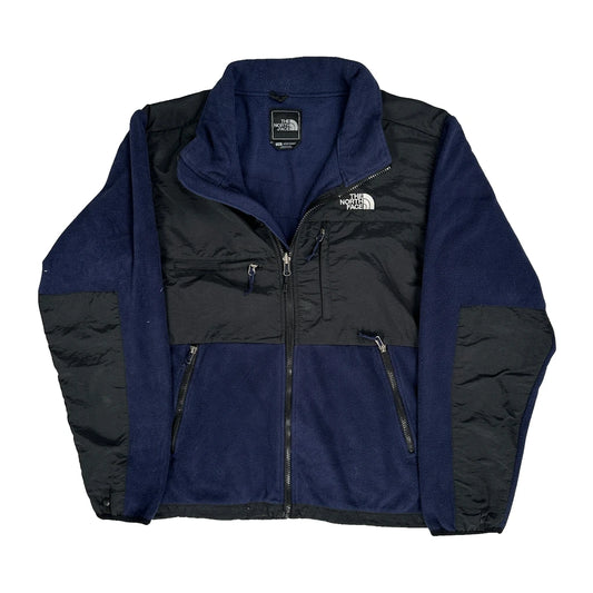 Vintage The North Face Denali Fleece Jacket - Large Blue Polyester