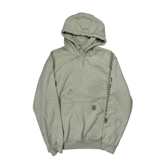 Carhartt Hoodie - Large Green Cotton