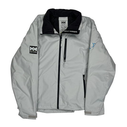 Helly Tech Helly Hansen Waterproof Jacket - XL Grey Polyester