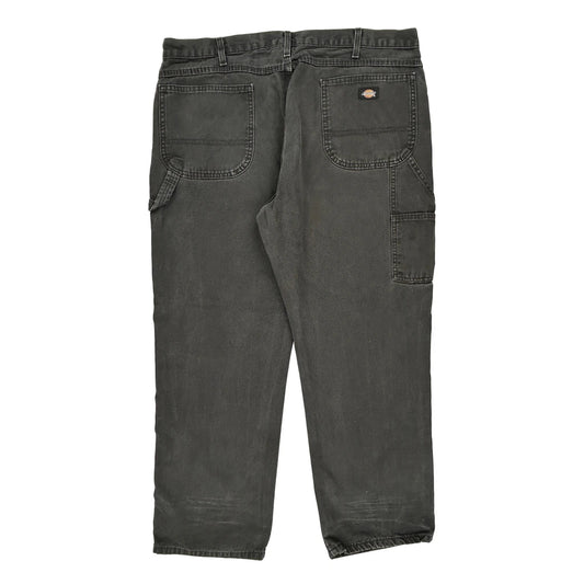 Dickies Carpenter Trousers - 40W 29L Grey Cotton