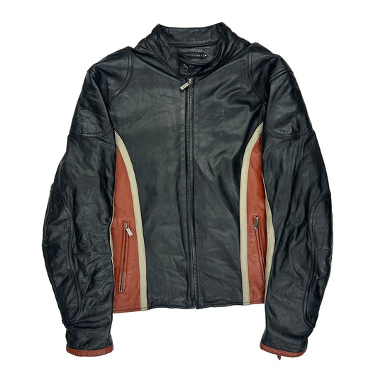 Vintage M.Julian Wilsons Motorcycle Leather Jacket - Medium Black Leather