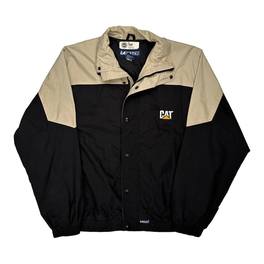 Cat Windbreaker - Large Black Nylon