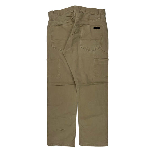 Berne Cargo Pants - 34W 30L Khaki Cotton Blend