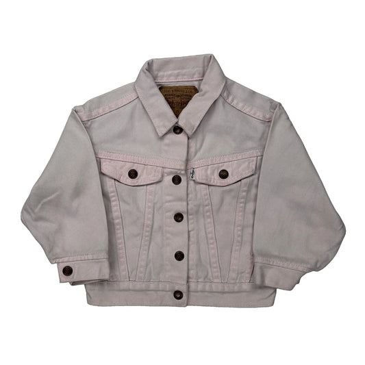 Age 3 Levis Denim Jacket - XS Pink Cotton