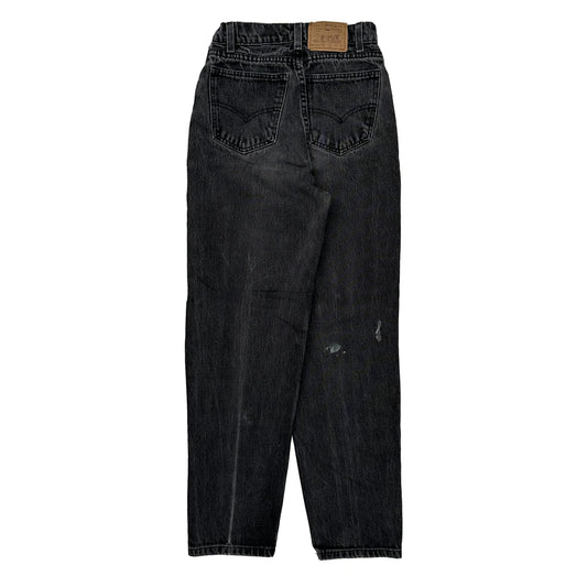 Levis Jeans - 22W UK 4 Black Denim