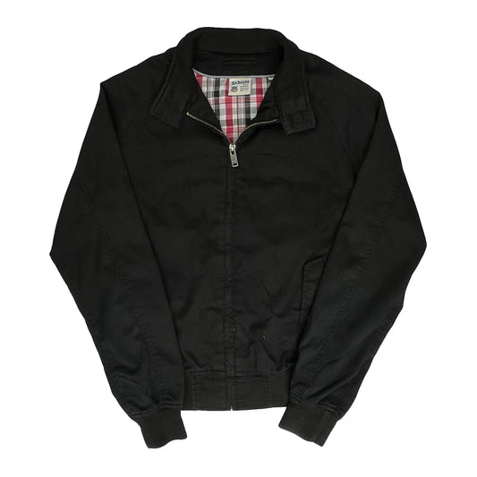 Schott Harrington Jacket - Small Black Cotton
