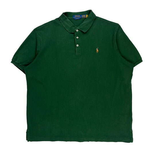 Polo By Ralph Lauren Polo Shirt - XL Green Cotton