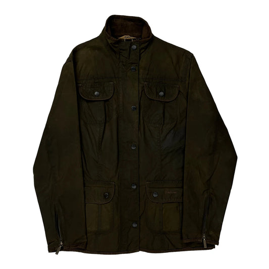 Barbour Wax Jacket - Medium Green Cotton