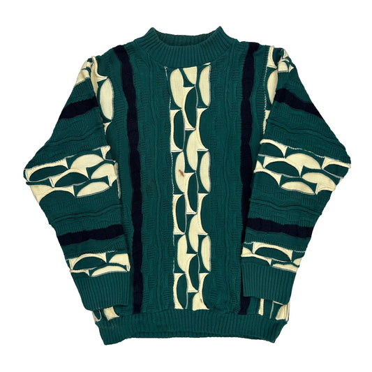 Coogi Jumper - XL Black Cotton