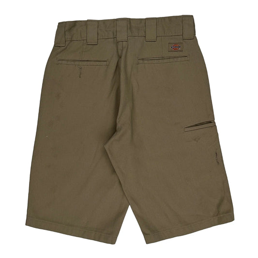 Dickies Cargo Shorts - 29W 10L Khaki Cotton