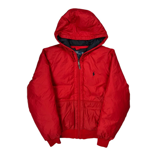Polo By Ralph Lauren Puffer - Medium Red Polyester