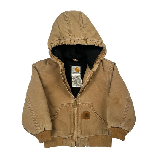 Vintage Age 4 Carhartt Jacket - Small Brown Cotton