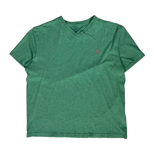 Vintage Polo By Ralph Lauren T-Shirt - Medium Green Cotton