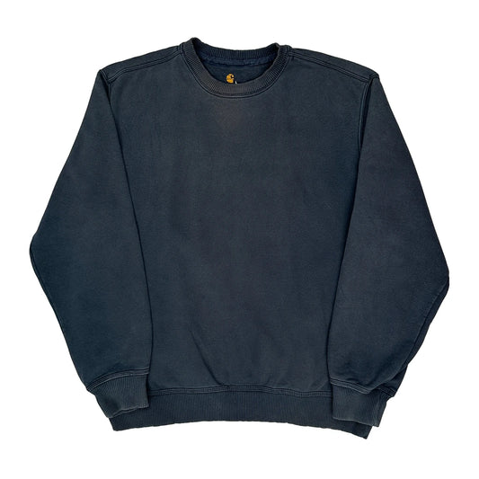 Carhartt Sweatshirt - Large Black Cotton