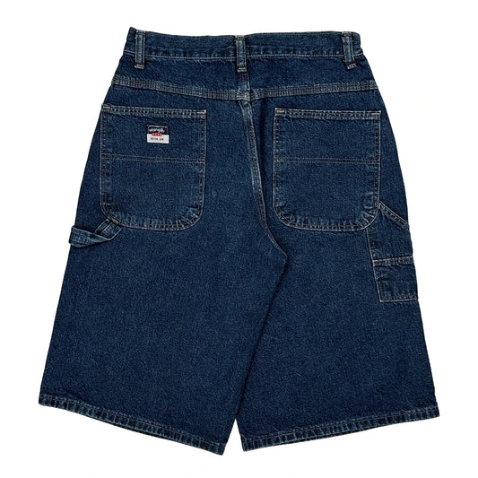 Wrangler Denim Shorts - 26W 11L Blue Denim