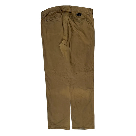 Armani Exchange Chinos - 36W 32L Khaki Cotton