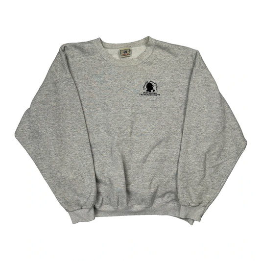 Winchester Graphic Lee Long Sleeve T-Shirt - XL Grey Cotton