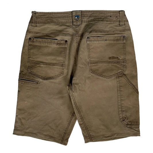 Kuhl Shorts - 32W 11L Brown Cotton