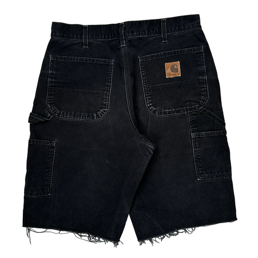 Carhartt Carpenter Shorts - 31W 11L Black Cotton