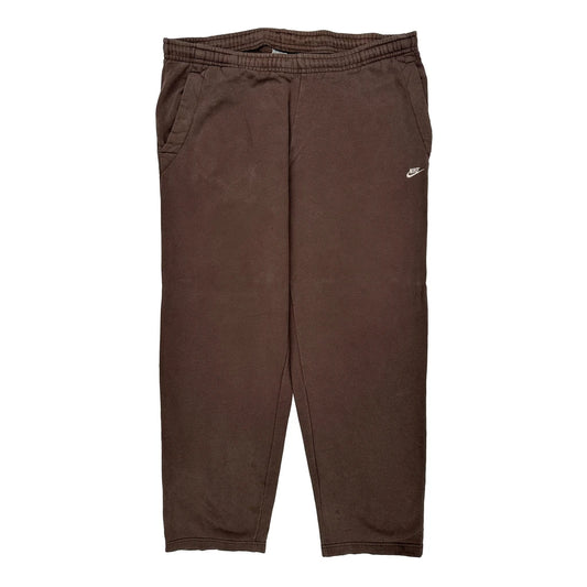 Vintage Nike Joggers - XL Brown Cotton