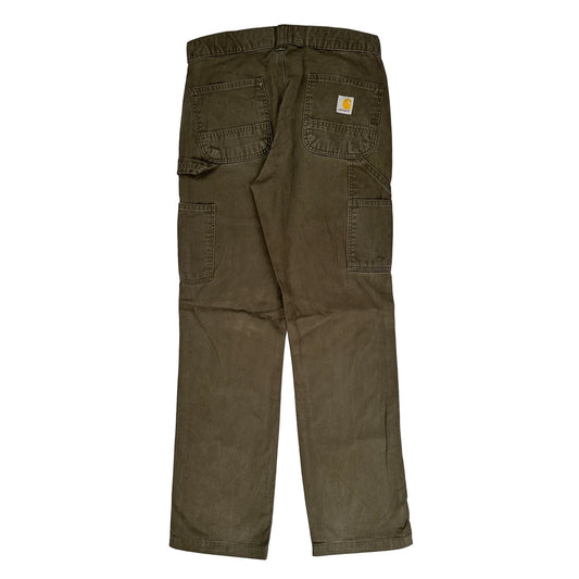 Carhartt Carpenter Trousers - 30W 31L Brown Cotton