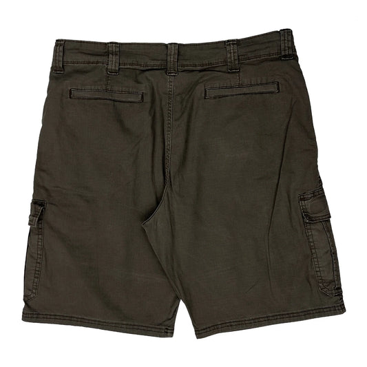 Wrangler Cargo Shorts - 36W 9L Brown Cotton