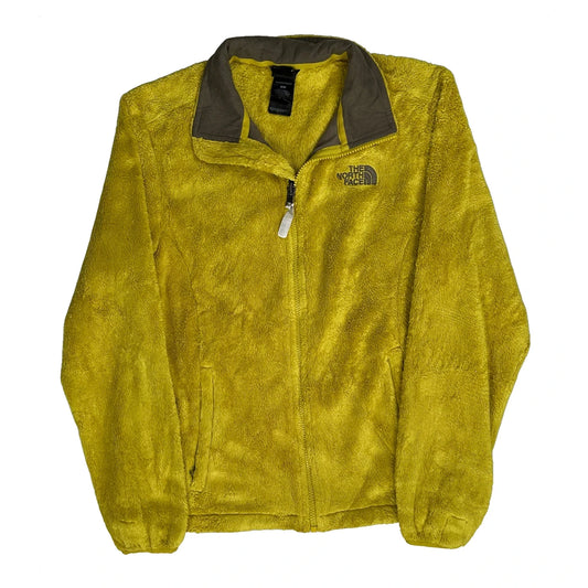 The North Face Fleece Jacket - Medium Yellow Polyester