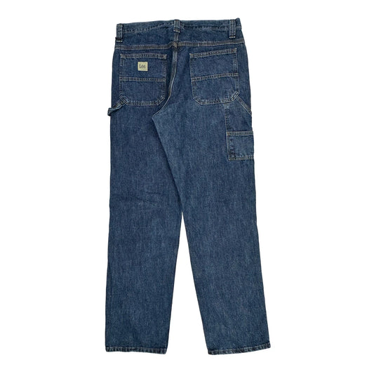 Vintage Lee Carpenter Jeans - 33W 35L Blue Denim
