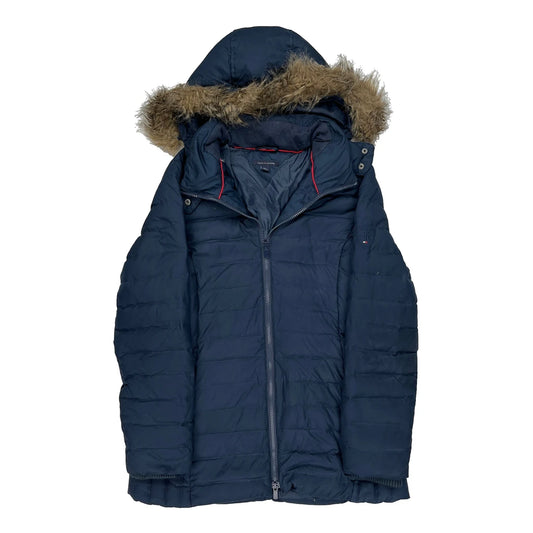 Tommy Hilfiger Puffer - Medium Blue Polyester