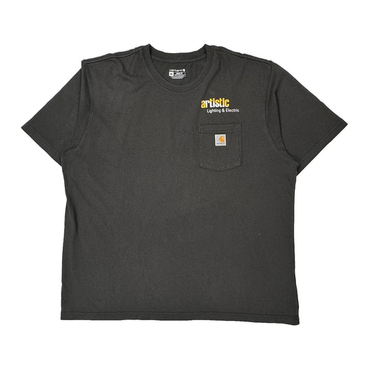 Carhartt T-Shirt - 2XL Grey Cotton