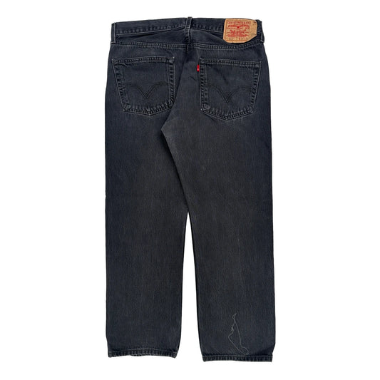 Levis Jeans - 34W 30L Black Cotton