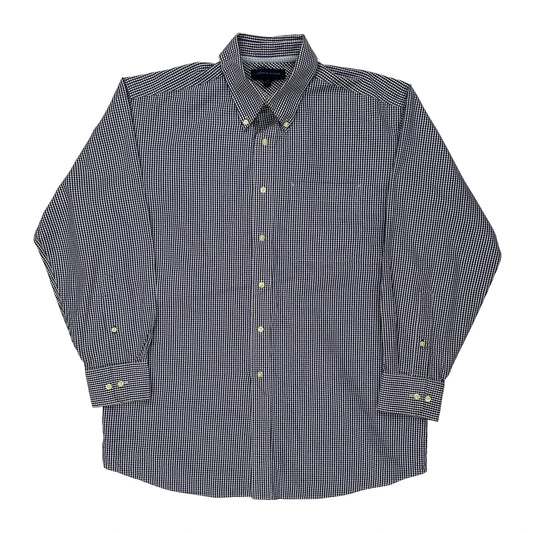Tommy Hilfiger Checked Shirt - Large Blue Cotton