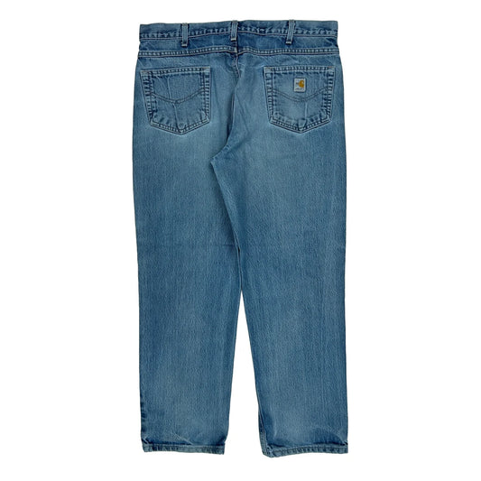 Carhartt Jeans - 36W 32L Blue Cotton