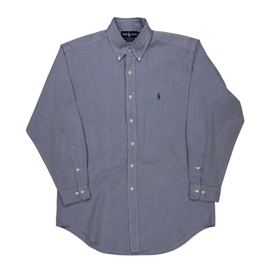 Ralph Lauren Shirt - Medium Blue Cotton