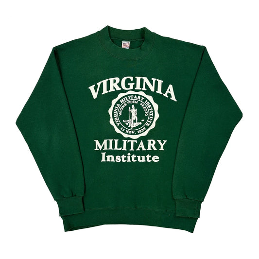 Vintage Soffe College Sweatshirt - Large Green Cotton