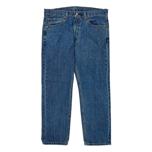 505 Levis Jeans - 36W 29L Blue Cotton